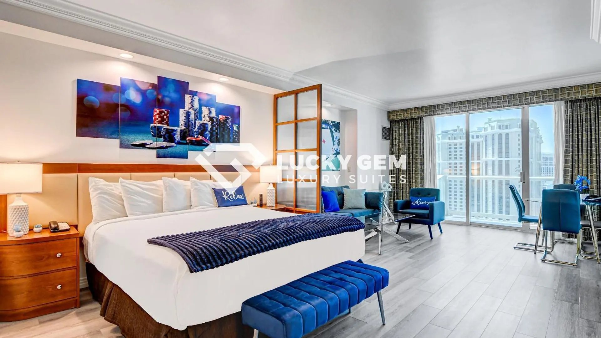 Lucky Gem Penthouse & Luxury Suites At Signature Resort, Balcony Strip View 2605 Las Vegas 5*,