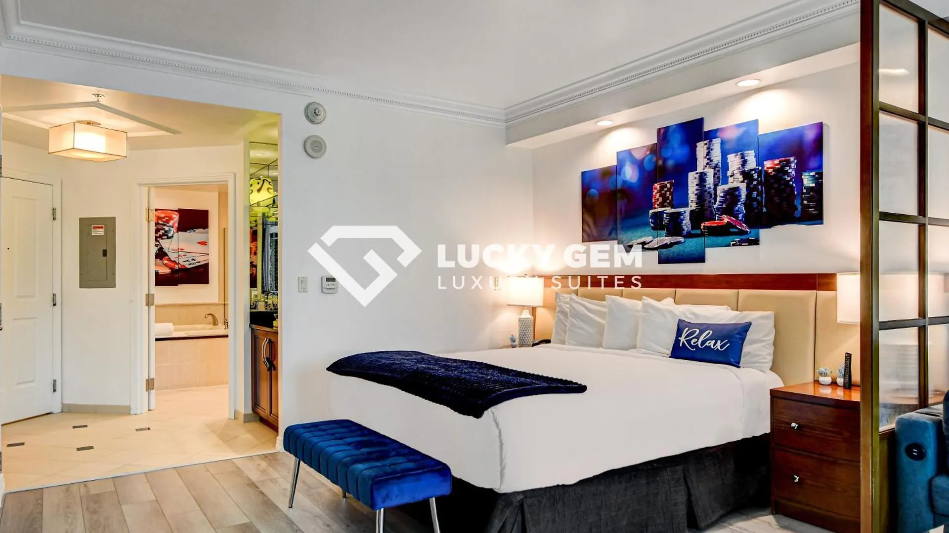 Lucky Gem Penthouse & Luxury Suites At Signature Resort, Balcony Strip View 2605 Las Vegas