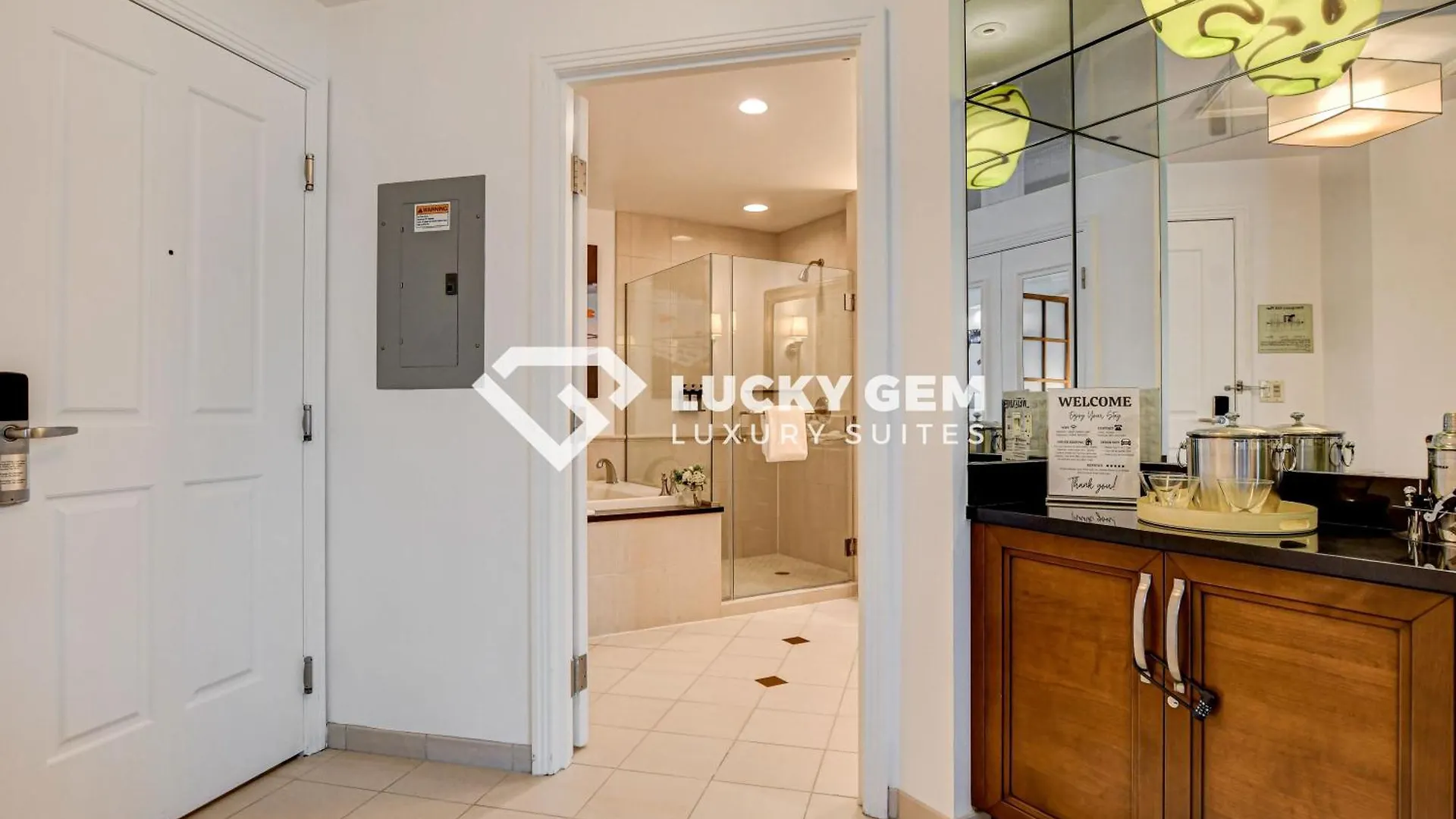 ***** Hotel Lucky Gem Penthouse & Luxury Suites At Signature Resort, Balcony Strip View 2605 Las Vegas Verenigde Staten
