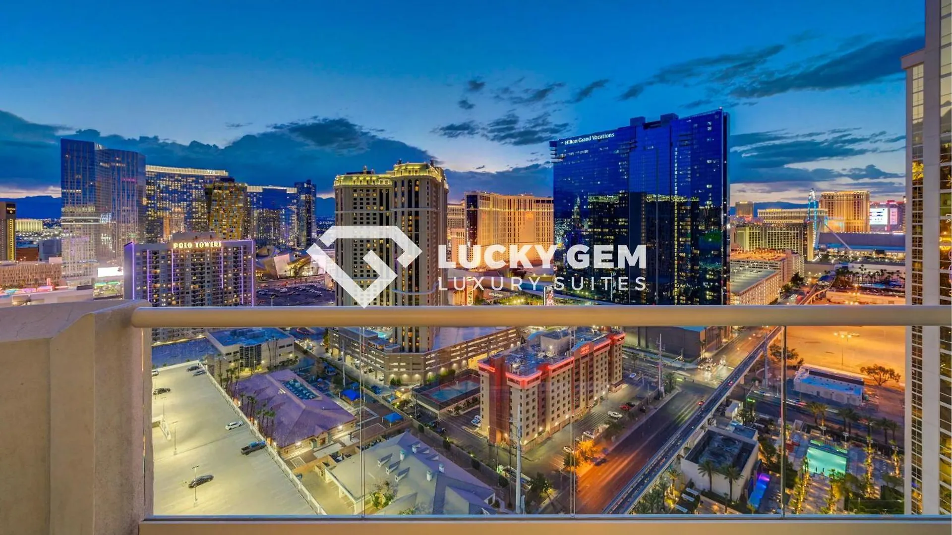 Lucky Gem Penthouse & Luxury Suites At Signature Resort, Balcony Strip View 2605 Las Vegas Verenigde Staten